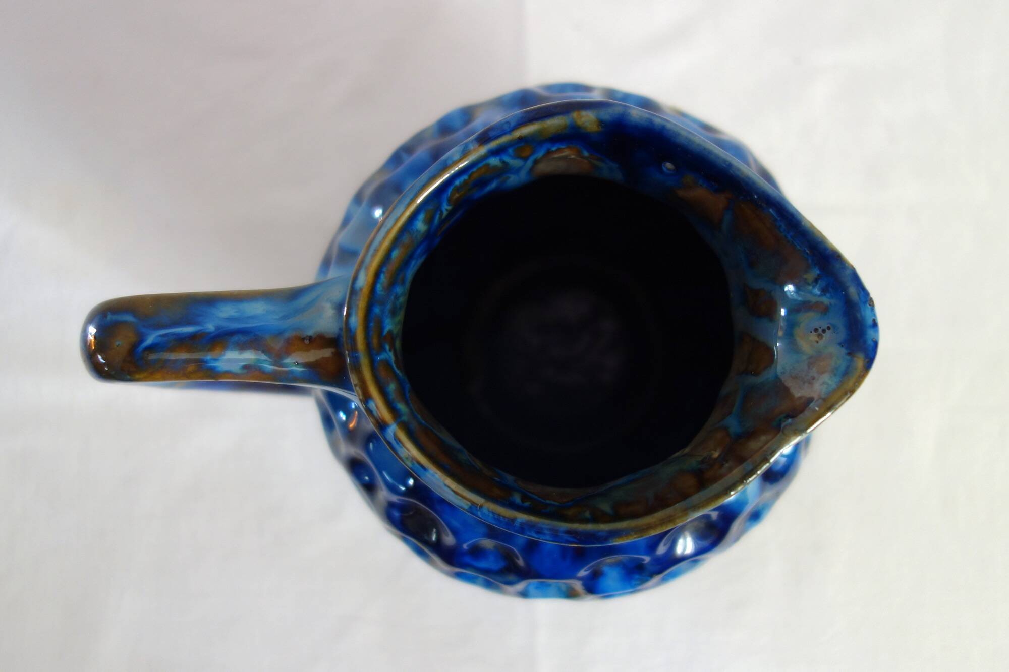 Old vintage bistro ceramic pitcher