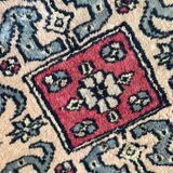 Antique Persian rug, signed.