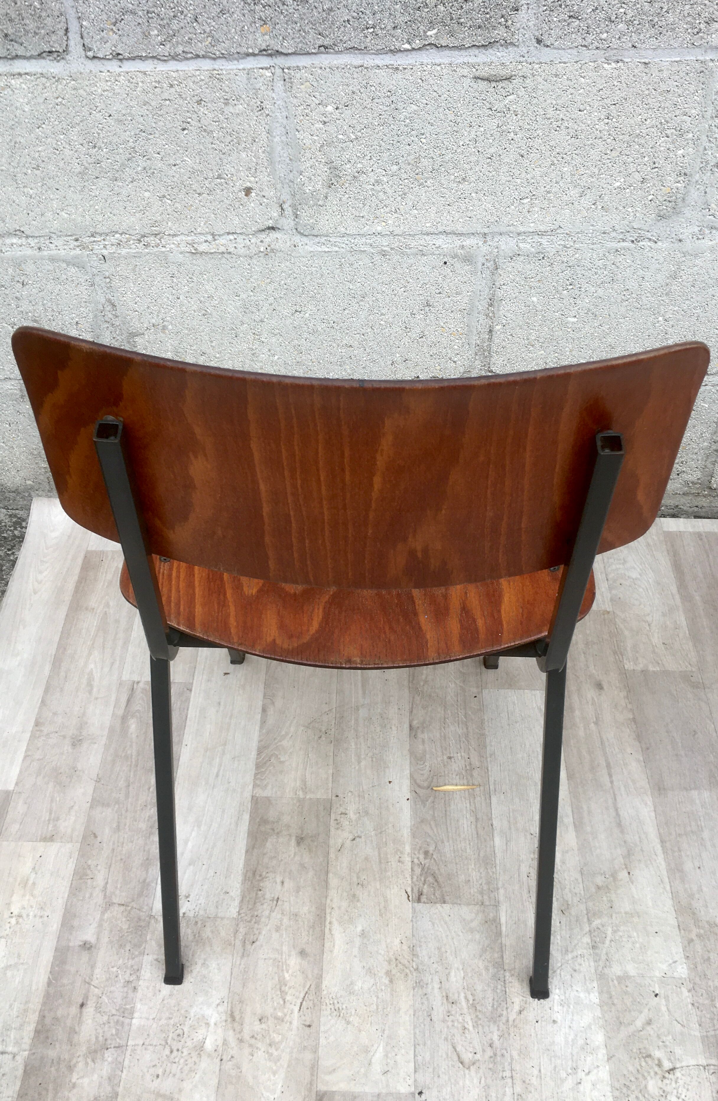 Set of 4 vintage chairs and design Eromes