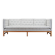 Oak sofa, Danish design, 1970s, manufactured by Erik Jørgensen Møbelfabrik