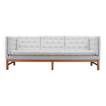 Oak sofa, Danish design, 1970s, manufactured by Erik Jørgensen Møbelfabrik