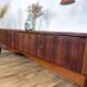 Scandinavian teak and rosewood sideboard