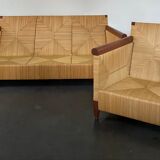 Rare to find! Sofa and armchair collection merbeau limited series by John Hutton for Donghia