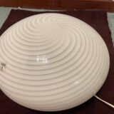 Murano Glass Flushmount Lights Set of 2