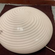 Plafonniers en verre de Murano, ensemble de 2