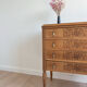 Commode ancienne art déco chêne massif - 4 tiroirs renovée