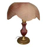 Kaelle lamp glass paste lampshade brass base