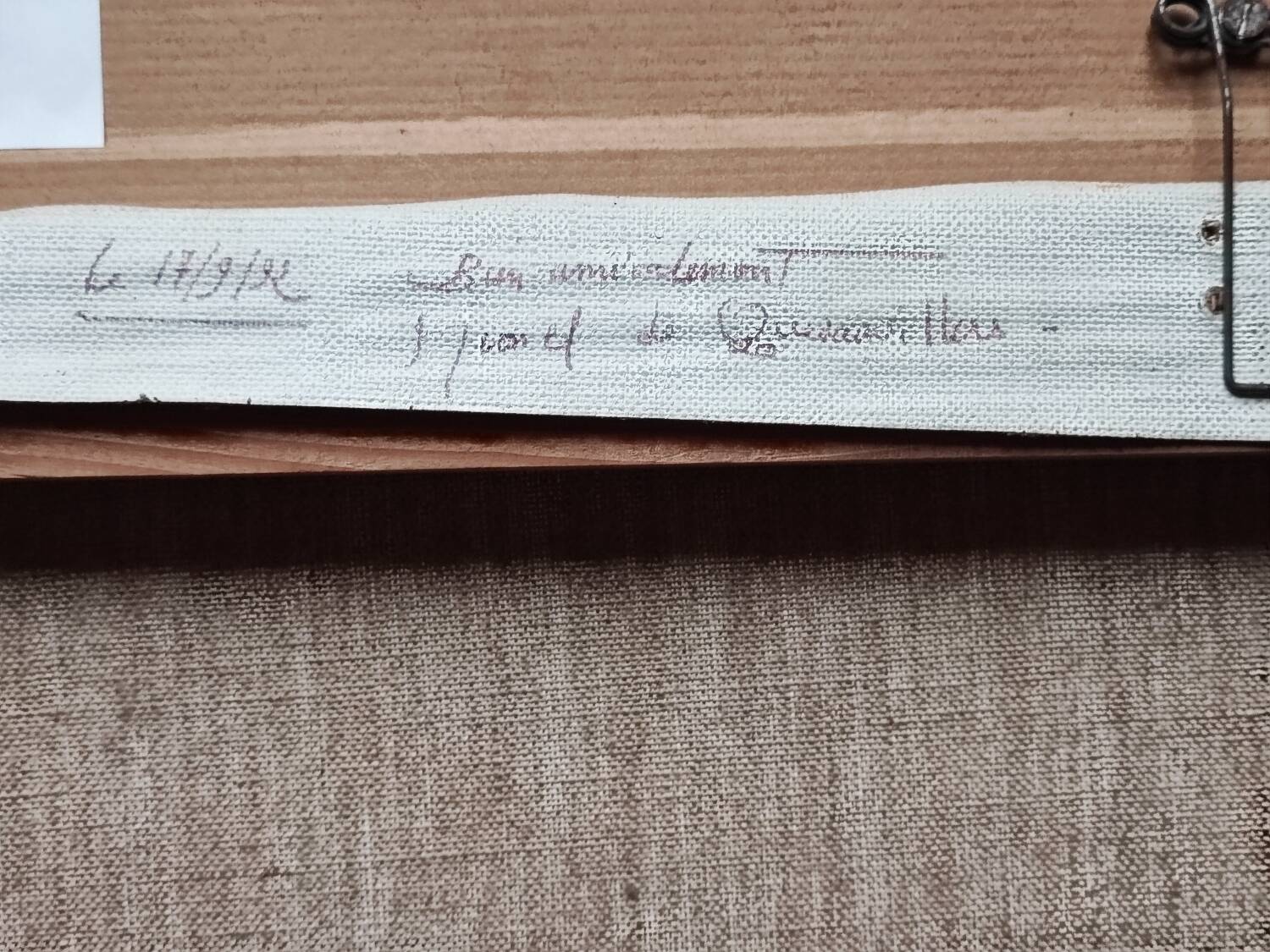 Tableau par Marcel de Quevauvilliers