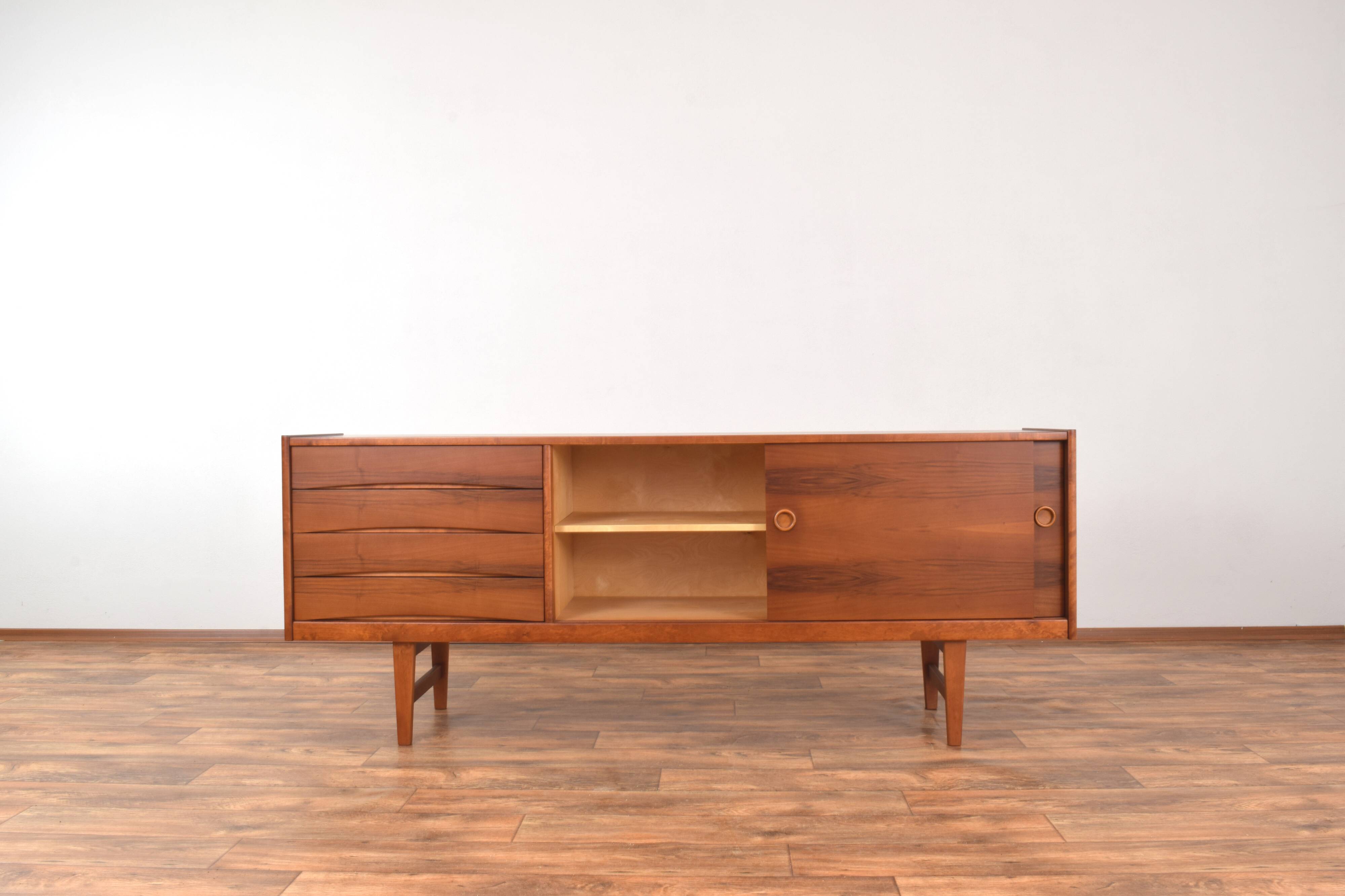 Mid-Century Walnut Sideboard Model Ulvö by Erik Wørts for Ikea, 1960s