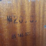 Numbered wooden sideboard design 1970