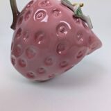 Strawberry jug in slip