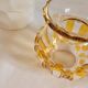 Czechoslovakian crystal glass vase