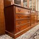 Classic English Mahogany Library Cabinet