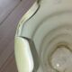 Vintage shell vase Salins – French crackled earthenware – 1970s