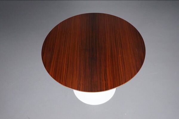 Table de salle à manger tulipe en palissandre par Eero Saarinen pour Knoll Int.