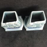 Paire vases Sarreguemines
