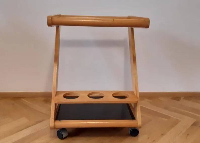 Midcentury Serving Bar Cart or Trolley, 1960s