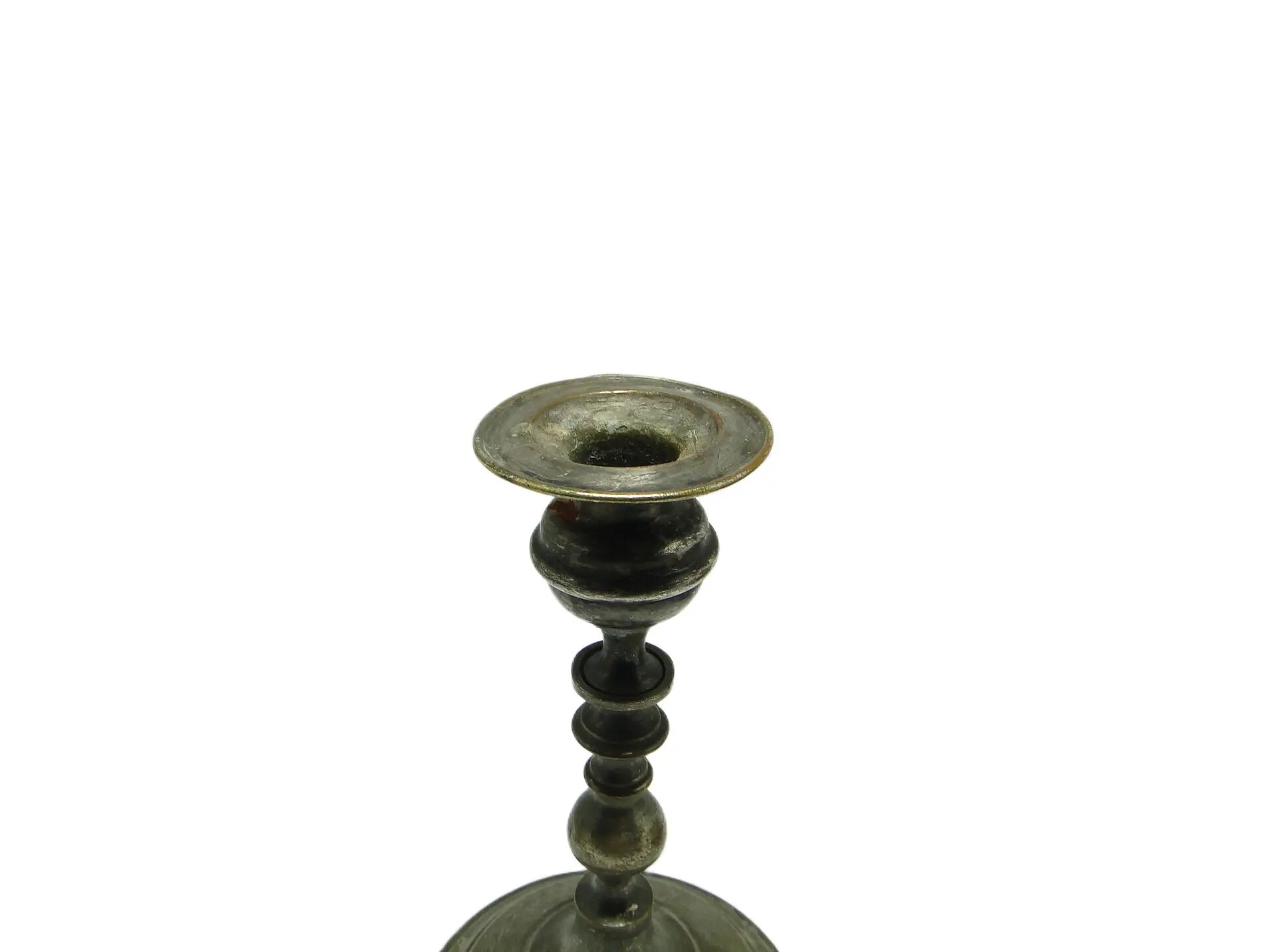 Empire candlestick, silver-plated brass, Austria, early 20th century