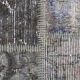 Turkish vintage oushak patchwork rug