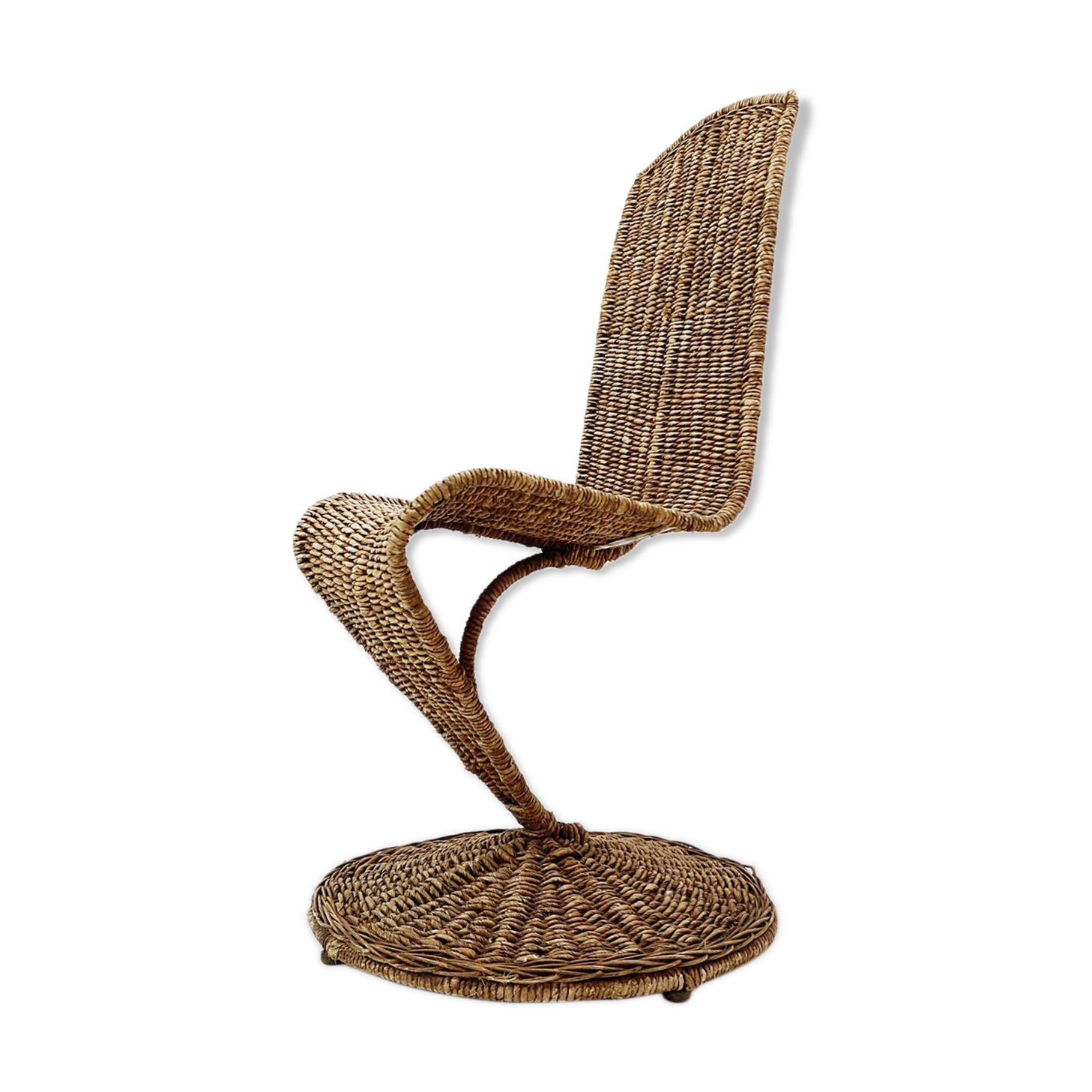 Marzio cecchi banana leaf "s chair" for most, italy 1970s