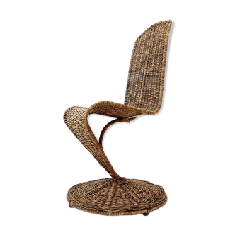 Chaise "s chair" 70s