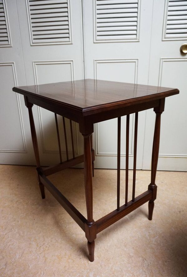 Table d'appoint vintage empilable ou imbriquable, 5 en 1 pour servir, café, vin.
