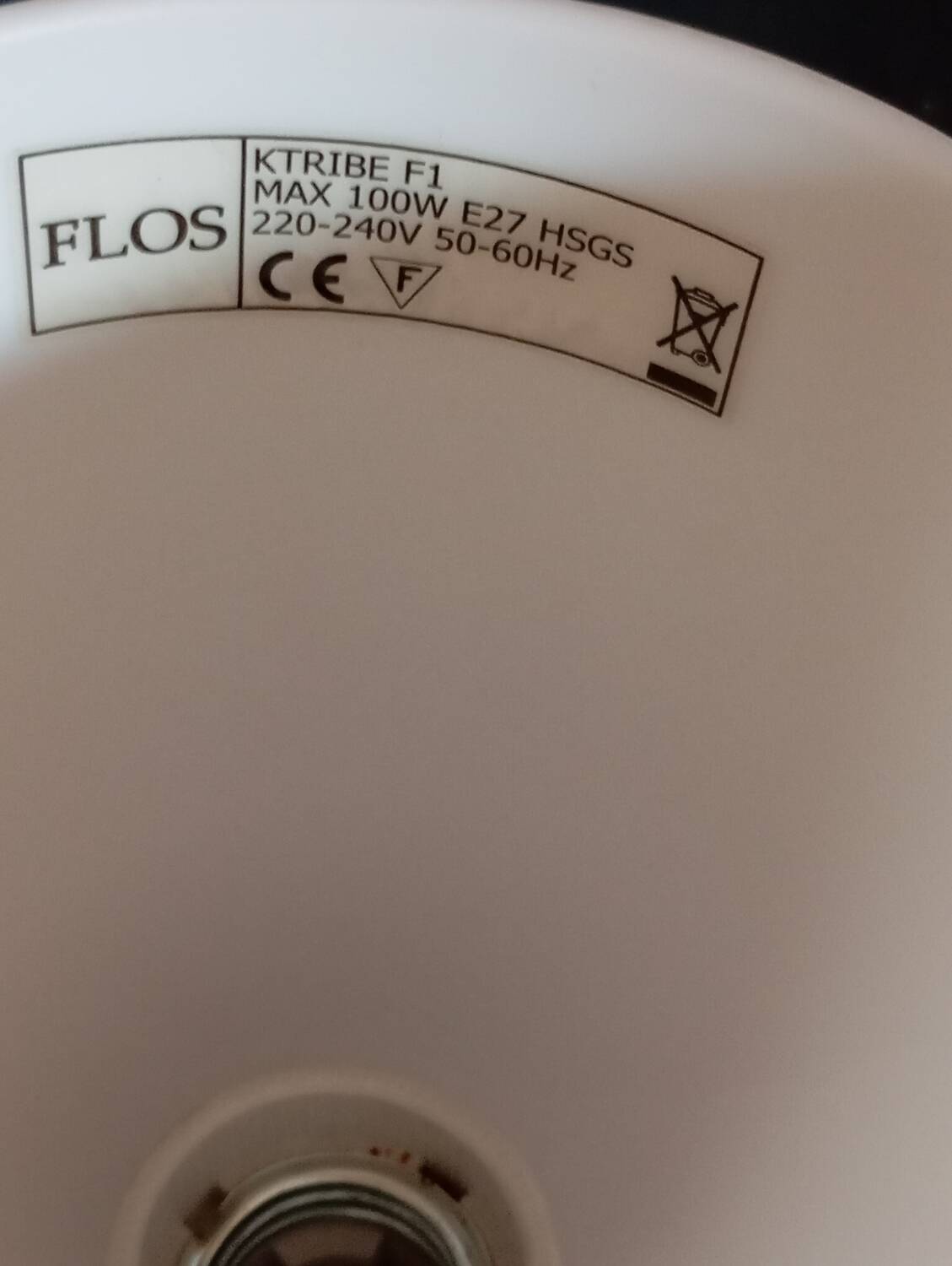 Flos KTribe F1 Lamp Duo by Philippe Starck