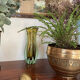 Vintage brass snail