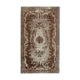 Handmade rustic anatolian 1980s 192 cm x 332 cm brown rug