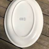 Gien oval dish Herbiers series
