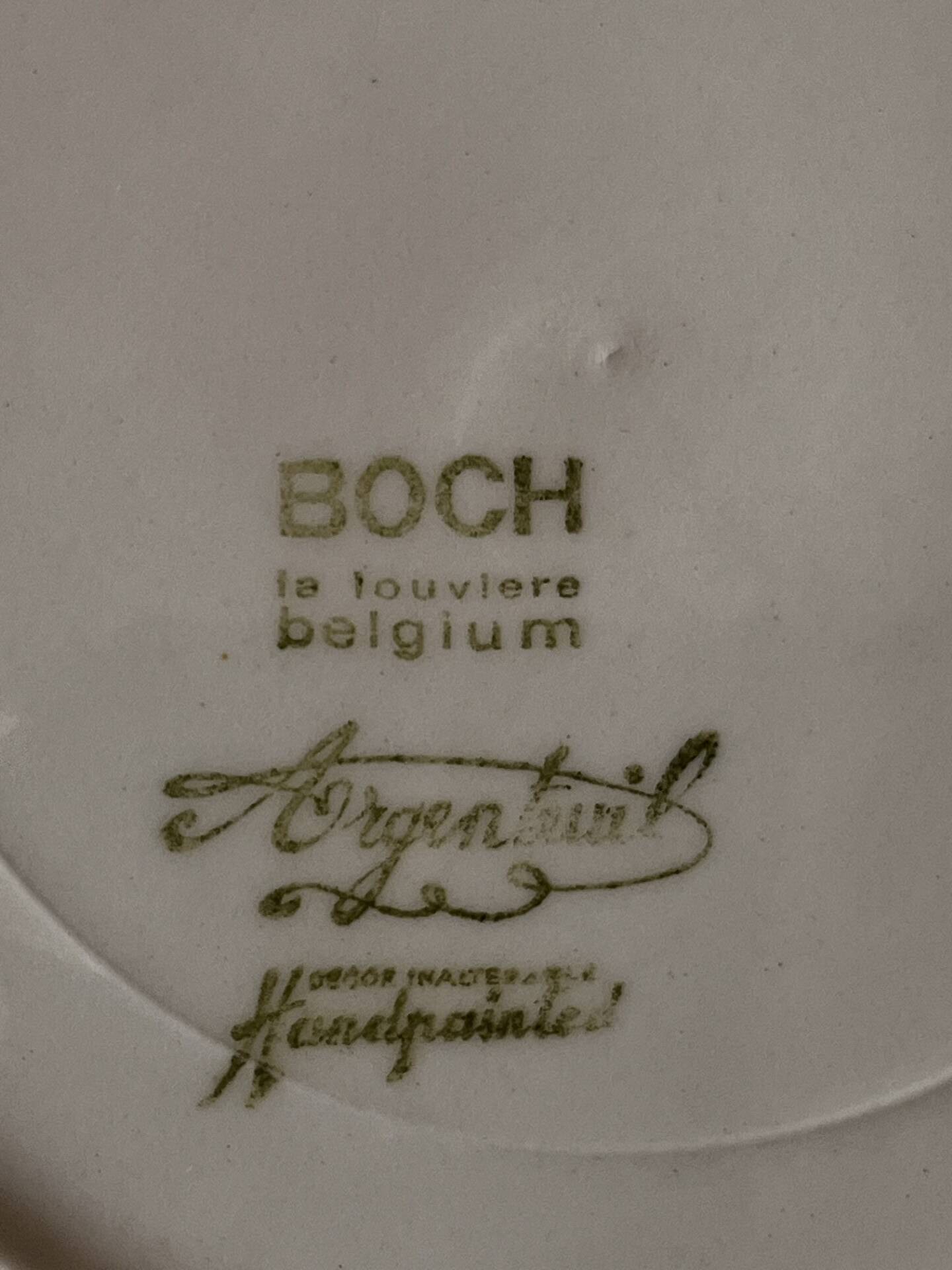 Boch plates model Argenteuil