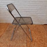 Set of 4 Plia chairs, Foldable chairs by Piretti
