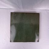Enameled plaque signed dermeliac 20th century