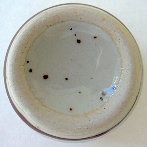 Far Eastern porcelain sake service consisting of a carafon and six cups
