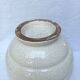 Vase boule art déco faïence craquelé numéroté