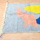 Tapis beni ouarine fait main traditionnel 250cmx150cm