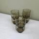 6 vintage glasses