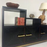 Meuble buffet asymétrique des années 1990