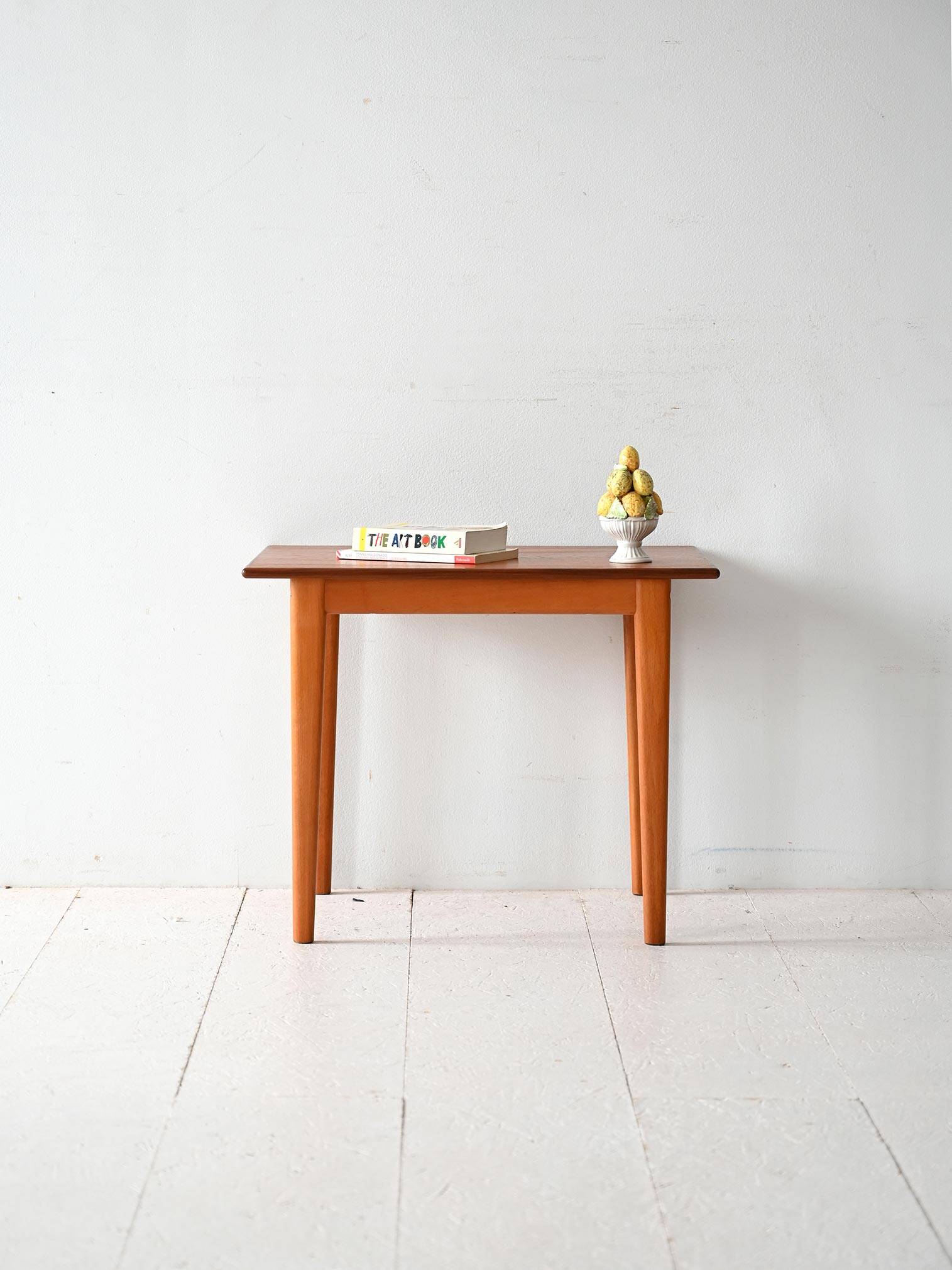 Vintage Scandinavian Teak Coffee Table by Vistaholm