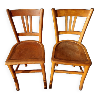 wooden bistro chairs