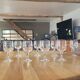 8 verres à pied en cristal d'Arques