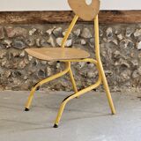 School chair 1980 1990 Modernist design