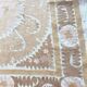 Vintage hand-embroidered tablecloth 145x150 cm