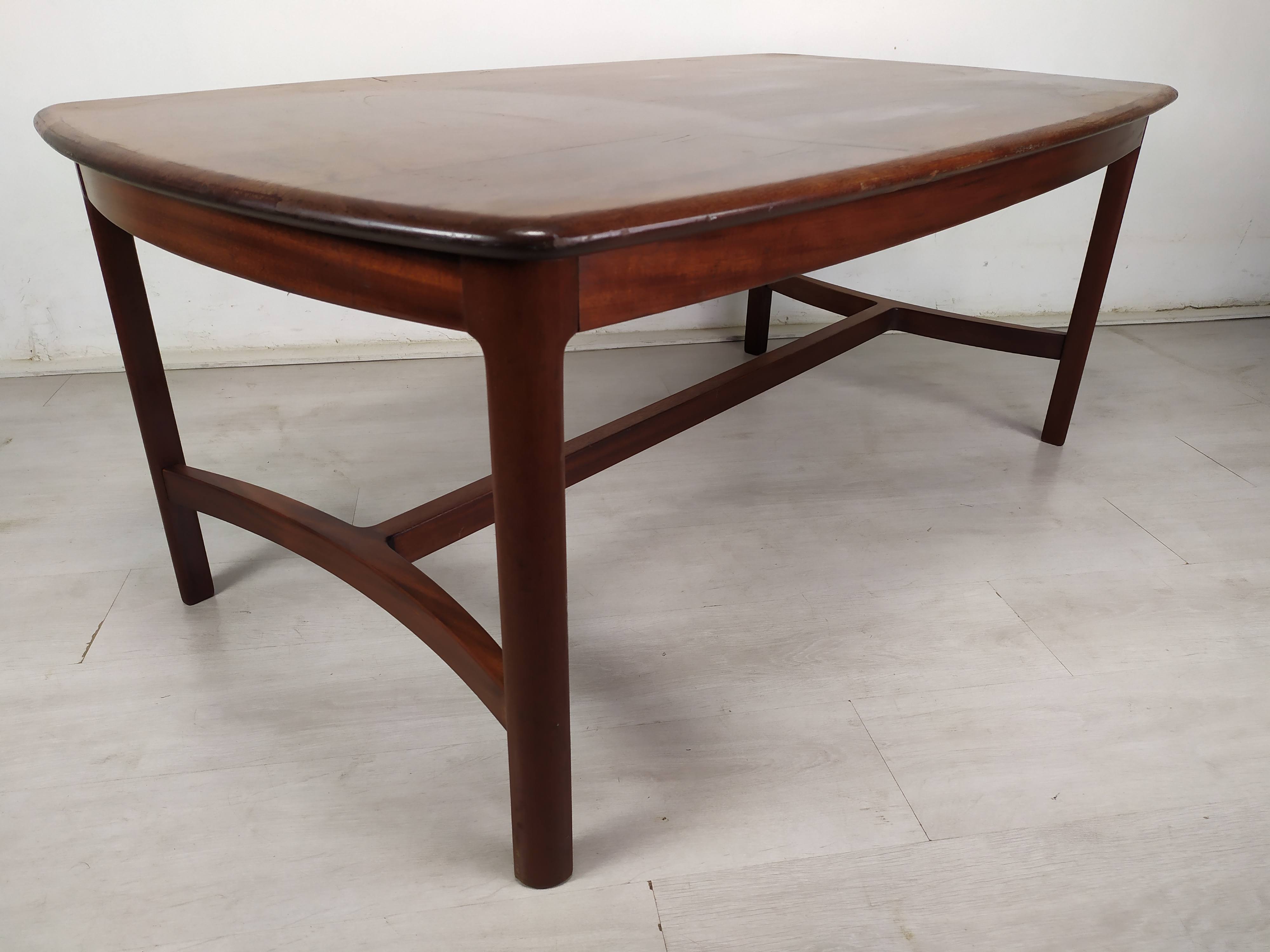 Scandinavian teak coffee table