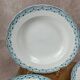 Lot de 3 assiettes creuses Orléans Sarreguemines & Digoin