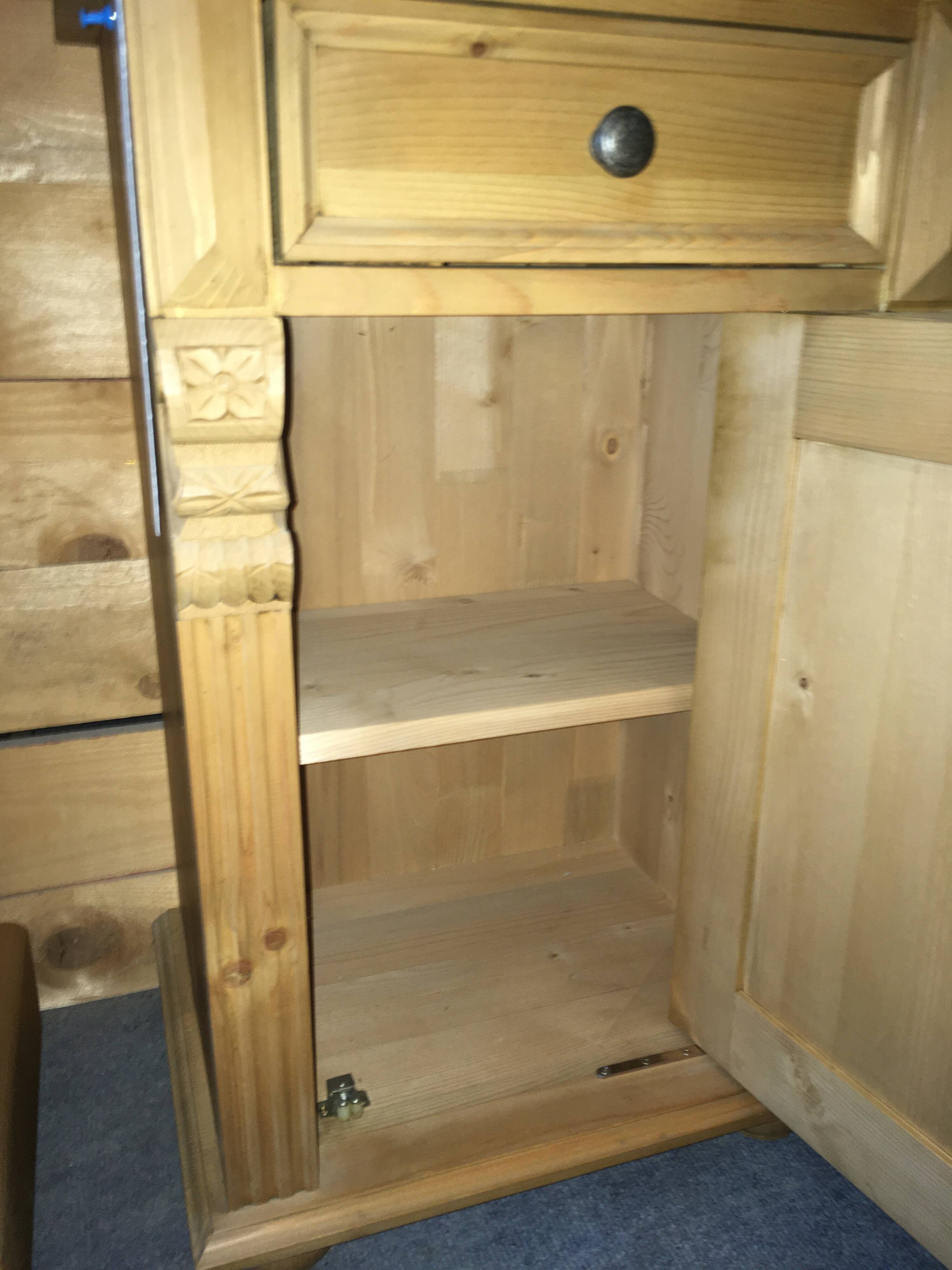 Pair of jam bedside tables