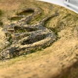 Concrete tray for the garden