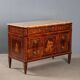 Antique neoclassical commode with 3 drawers, Italy, 18th century.