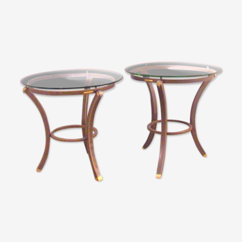 Pierre Vandel pair of tables, 1970