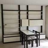 Vintage 70s wall unit and table "Neveada" bj J Penetenrieder